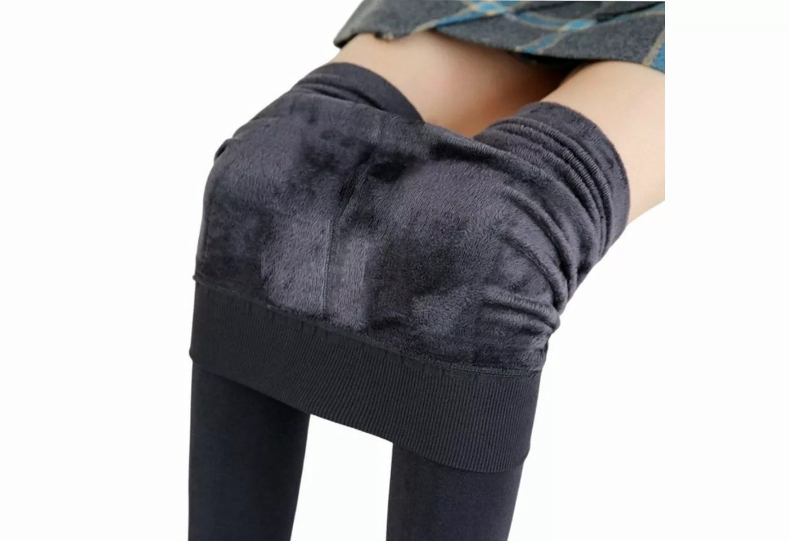 Torcarvh Thermoleggings Damen Thermo Strumpfhose Leggings mit Innenfleece günstig online kaufen