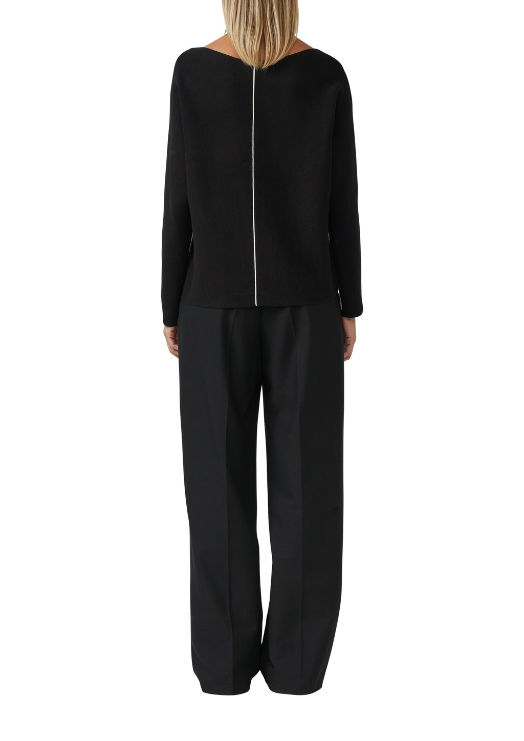 s.Oliver BLACK LABEL Strickpullover, mit Colour-Blocking günstig online kaufen