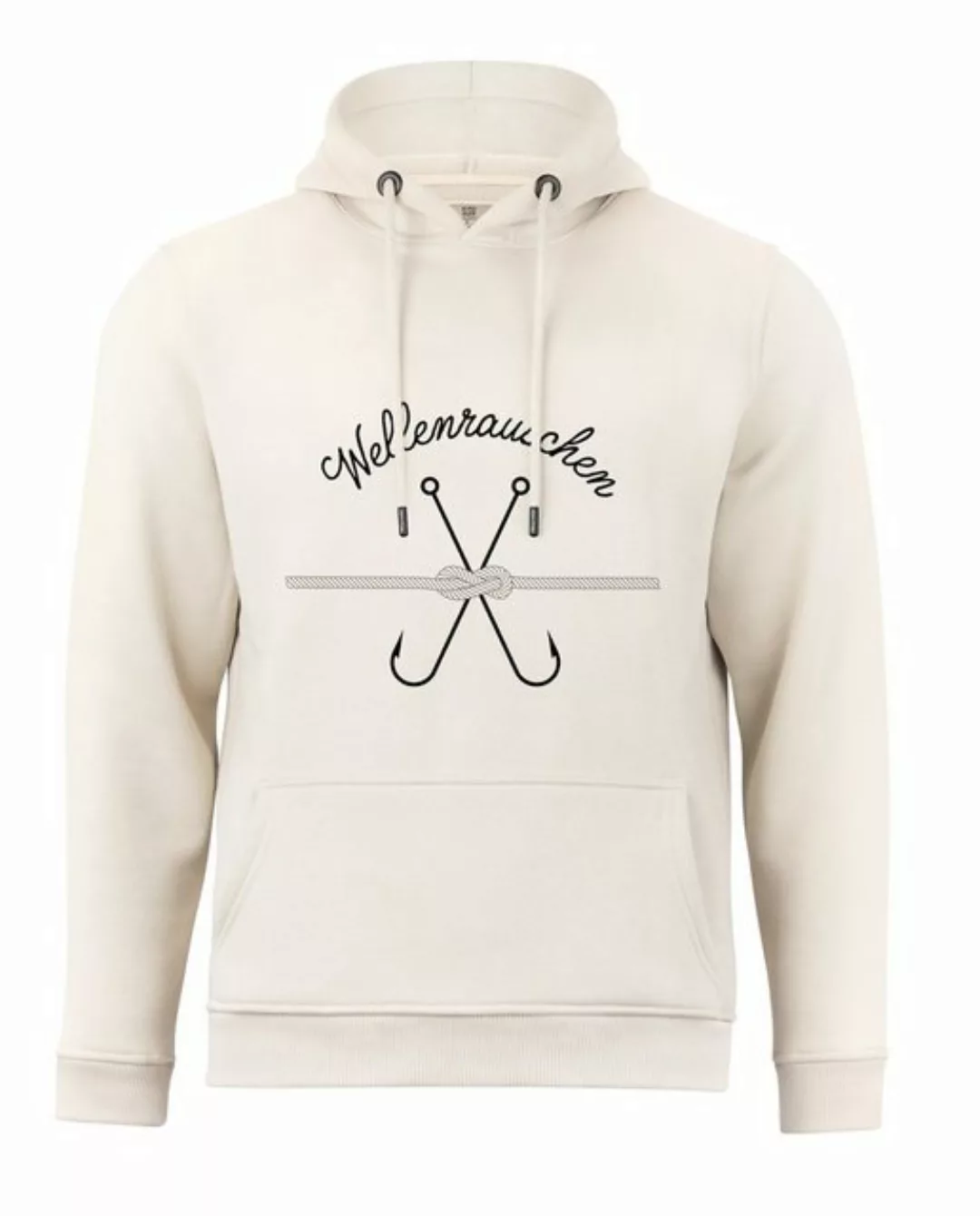 Cotton Prime® Hoodie Anker - Wellenrauschen mit weichem Innenfleece günstig online kaufen