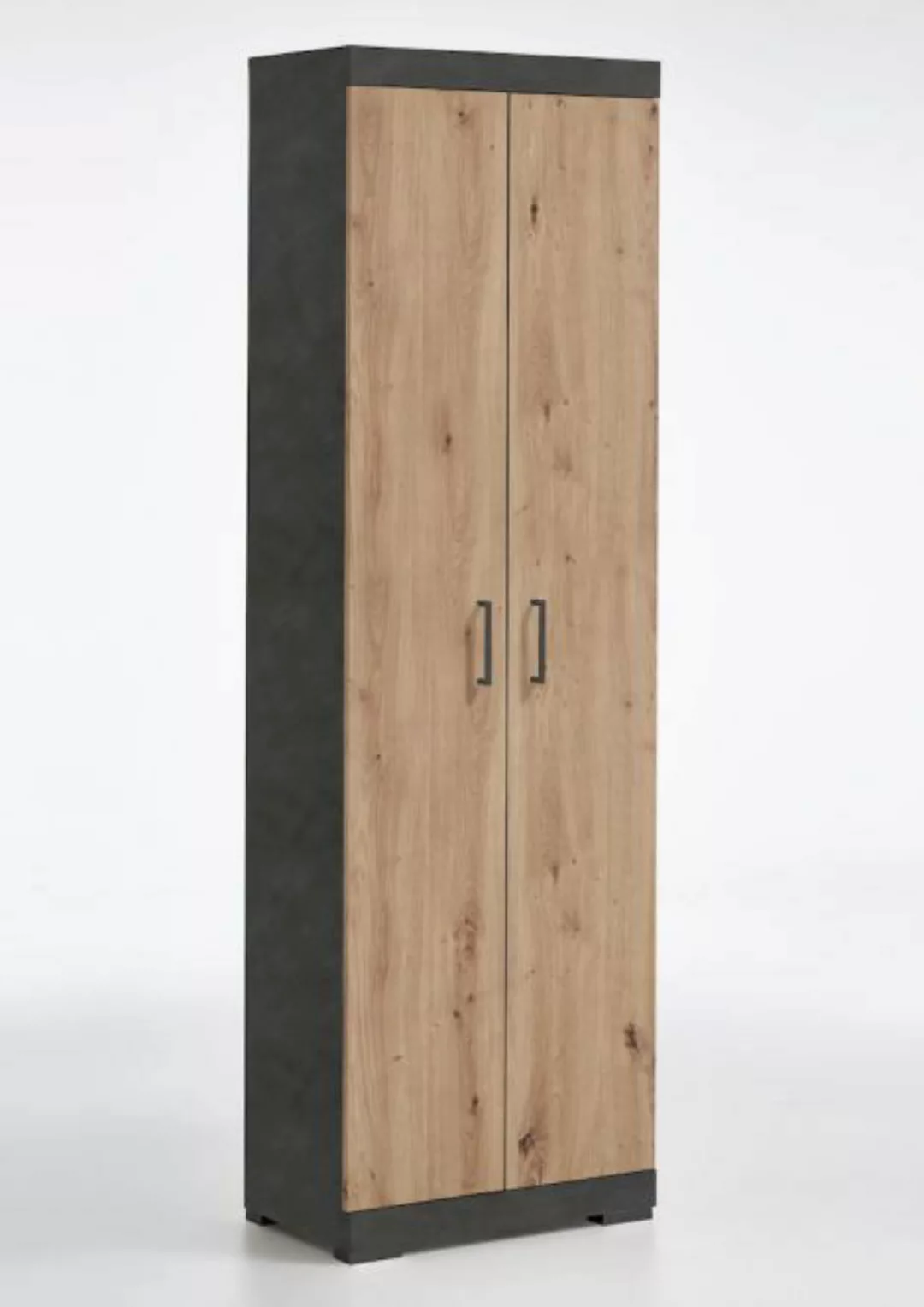 BRISTOL 500 Garderobenschrank 2-trg von FMD Matera / Artisan Oak günstig online kaufen