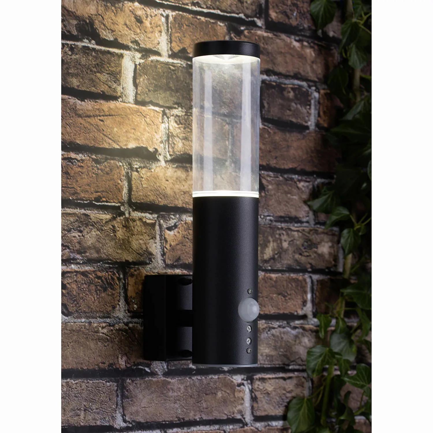 Brilliant LED-Außen-Wandlampe Bergen Edelstahloptik günstig online kaufen