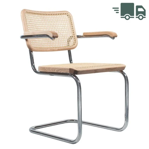 Lagerabverkauf: THONET S 64 V | Esche Pure Materials | Stahlrohr-Freischwin günstig online kaufen