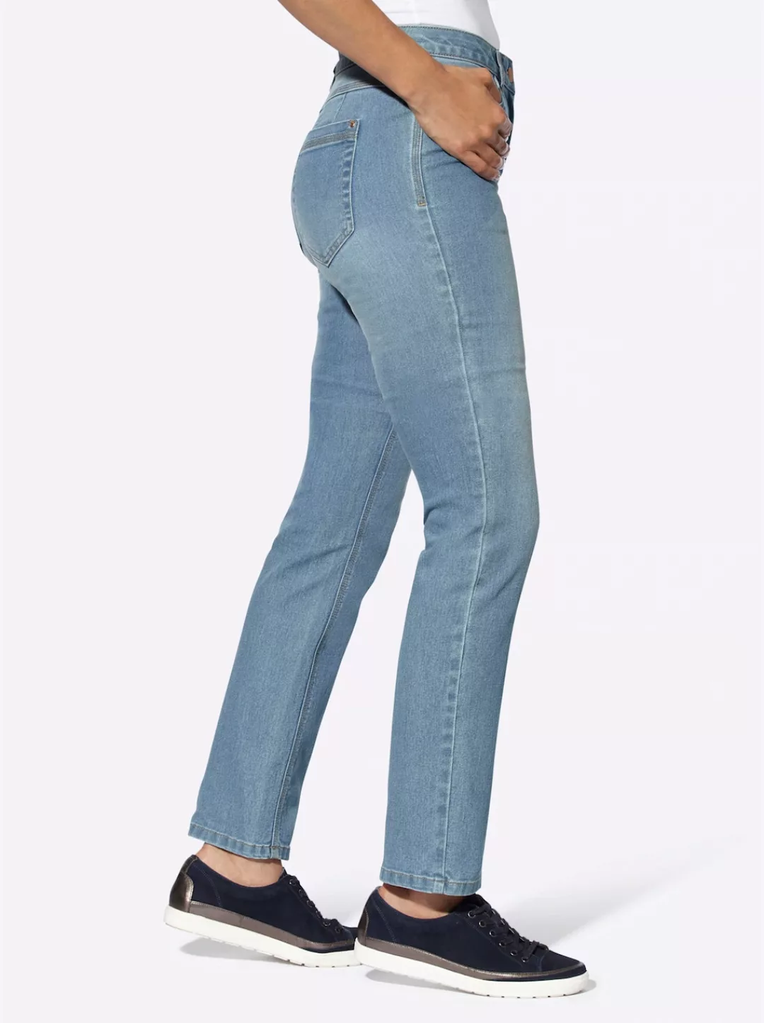 Inspirationen 5-Pocket-Jeans, (1 tlg.) günstig online kaufen