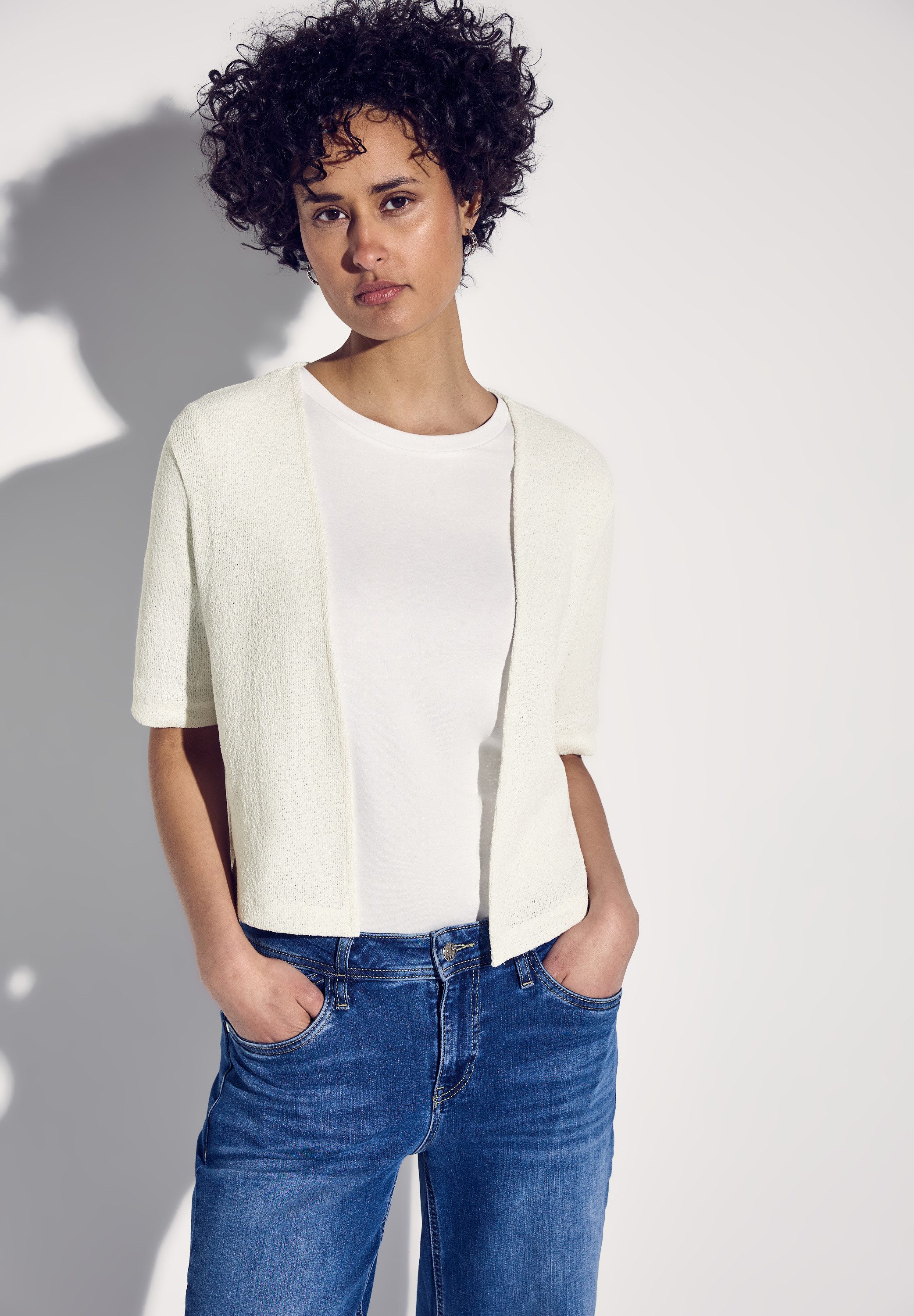 STREET ONE Cardigan, in Unifarbe günstig online kaufen
