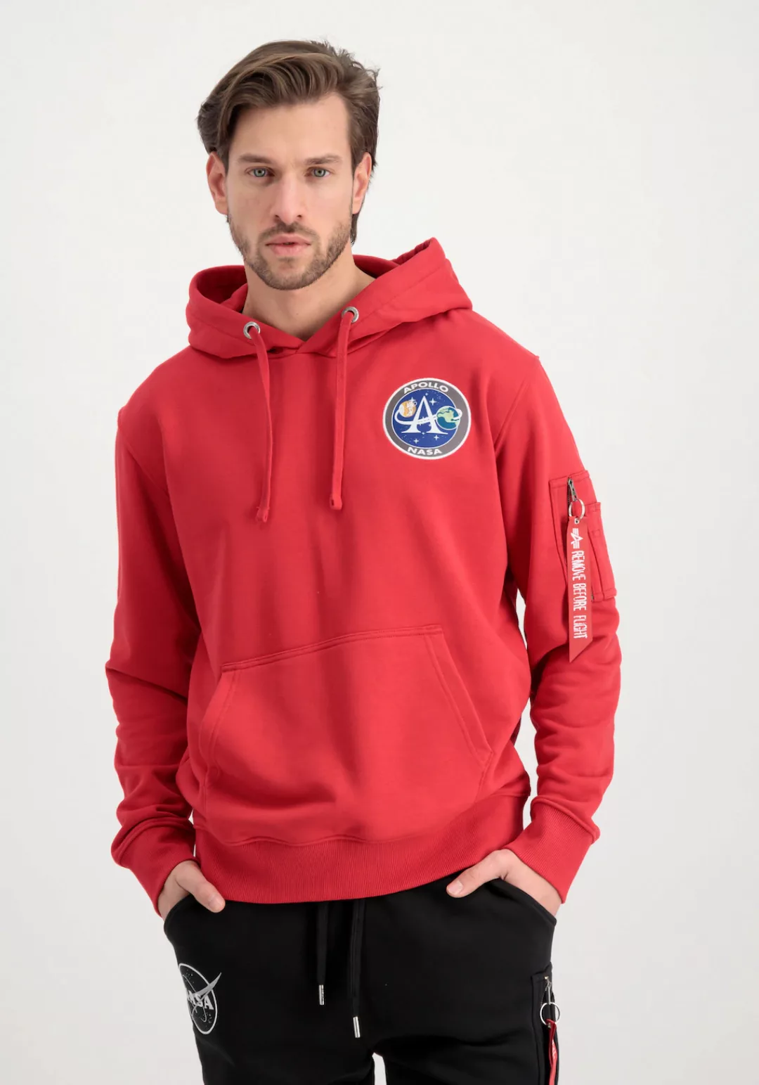 Alpha Industries Hoodie "Alpha Industries Men - Hoodies Apollo Mission Hood günstig online kaufen