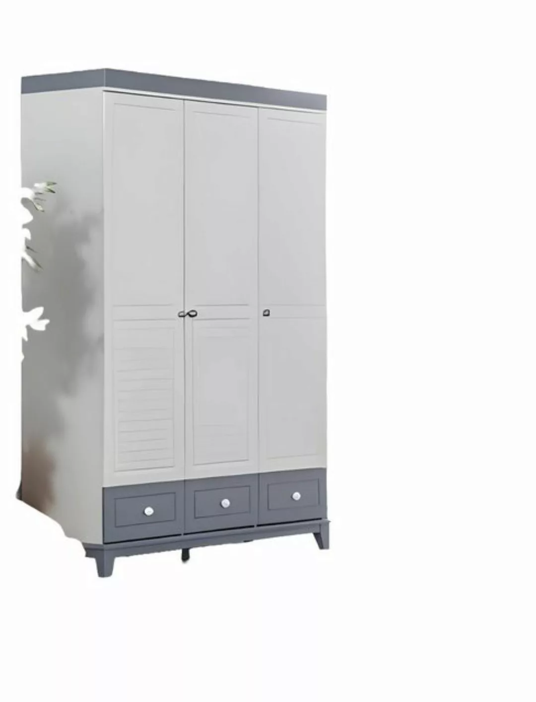 Xlmoebel Kleiderschrank Luxuriöser Kleiderschrank aus Holz für Kinderzimmer günstig online kaufen