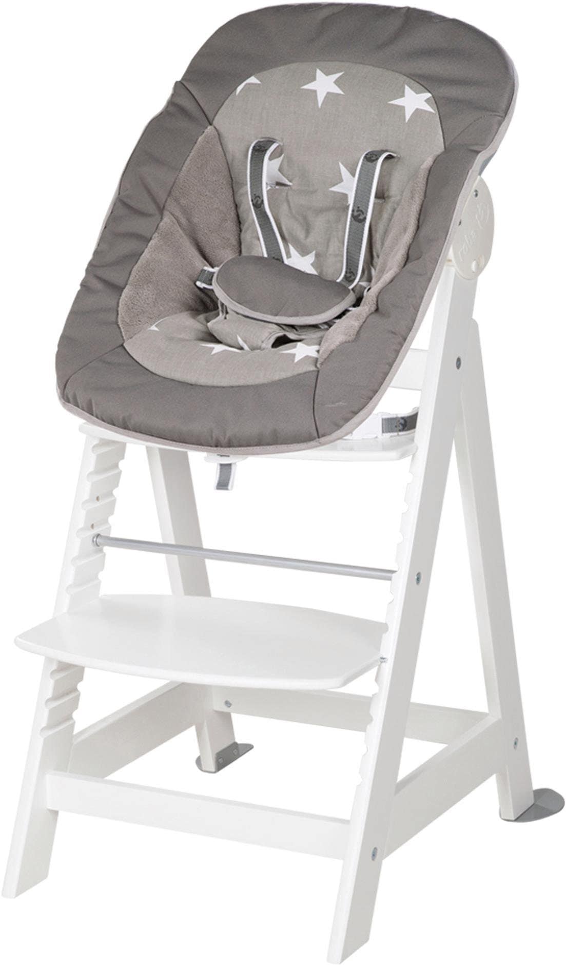 roba® Hochstuhl »2-in-1 Set Born Up, Little Stars«, mit Neugeborenen-Aufsat günstig online kaufen