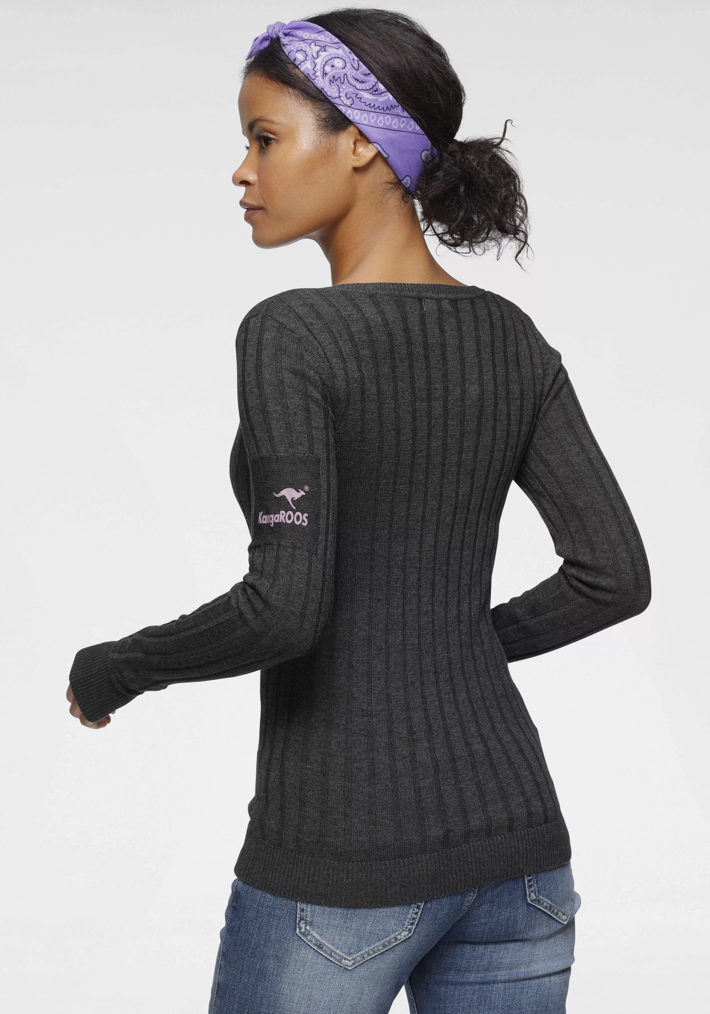 KangaROOS V-Ausschnitt-Pullover günstig online kaufen