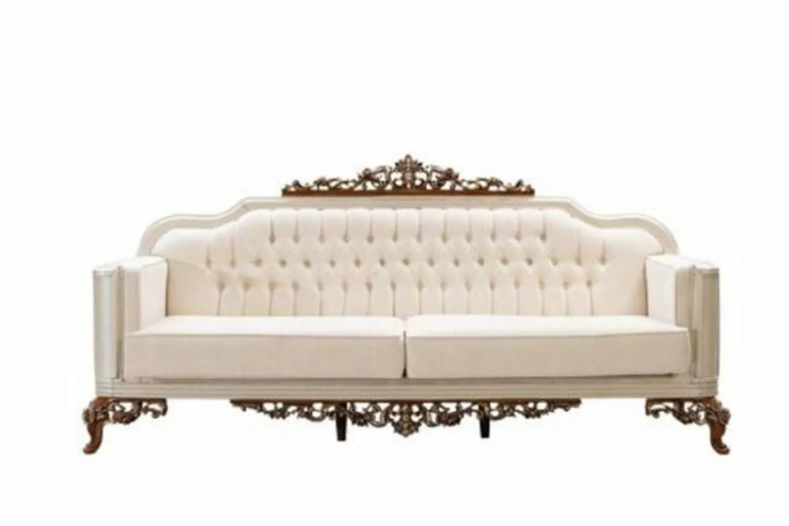 JVmoebel 3-Sitzer Sofa 3 Sitzer Chesterfield Dreisitzer Sofas Luxus Barock günstig online kaufen