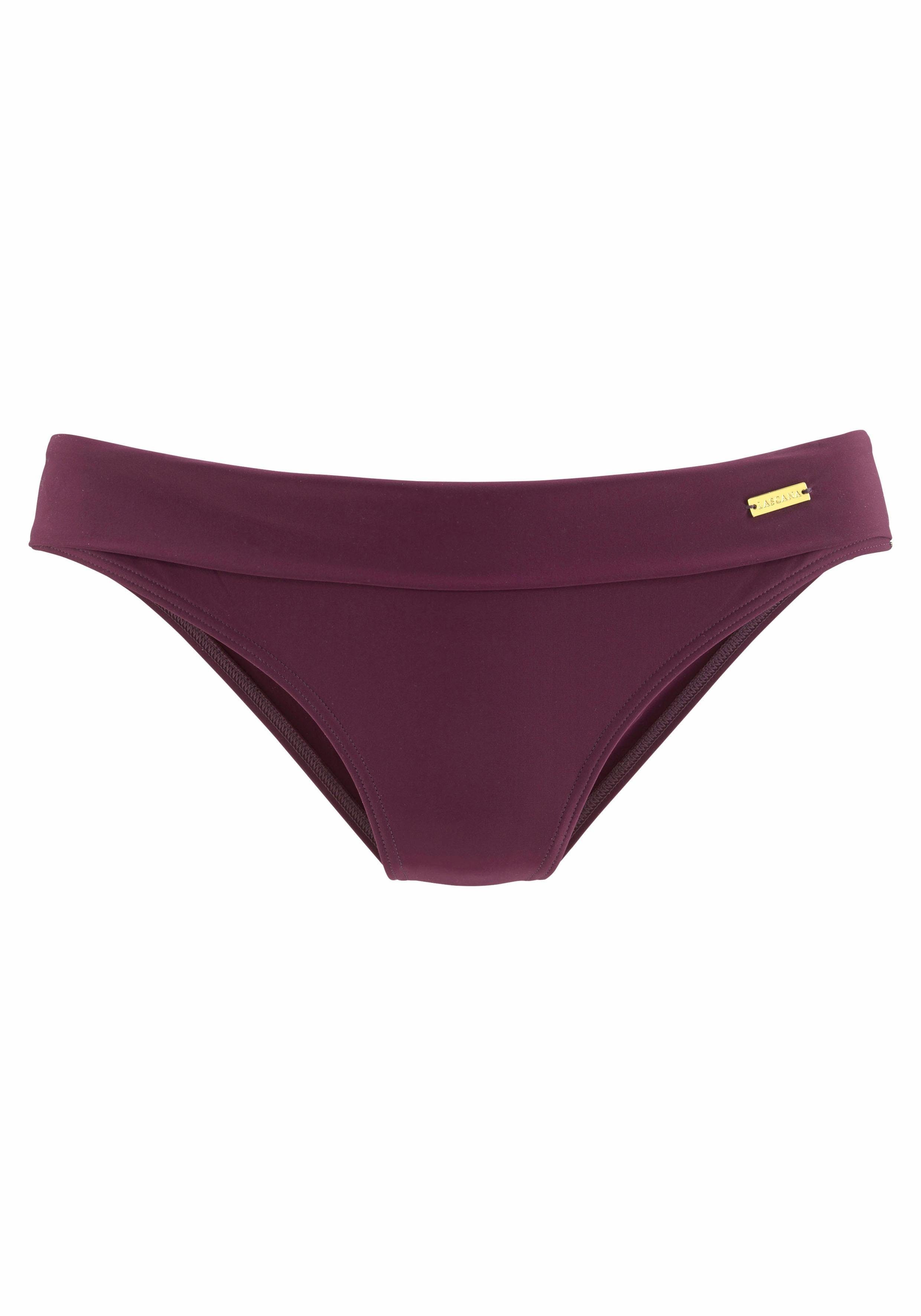LASCANA Bikini-Hose Italy mit Umschlagbund günstig online kaufen