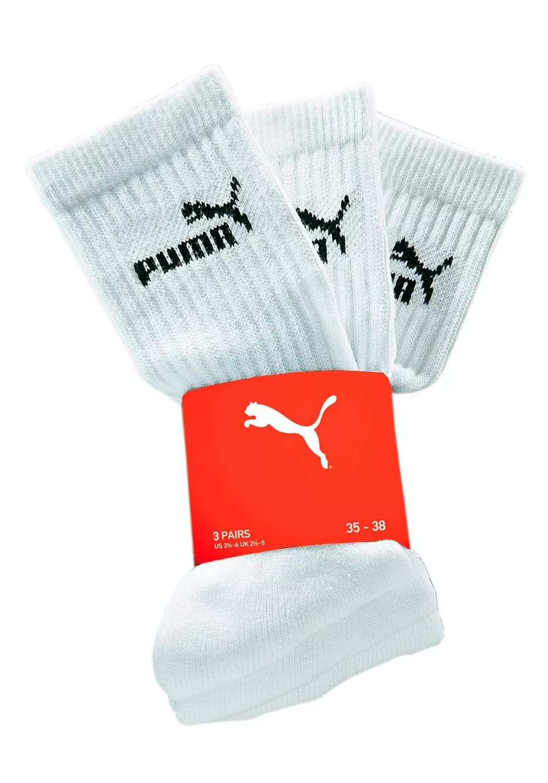 PUMA Freizeitsocken, (3 Paar), in strapazierfähiger Qualität günstig online kaufen