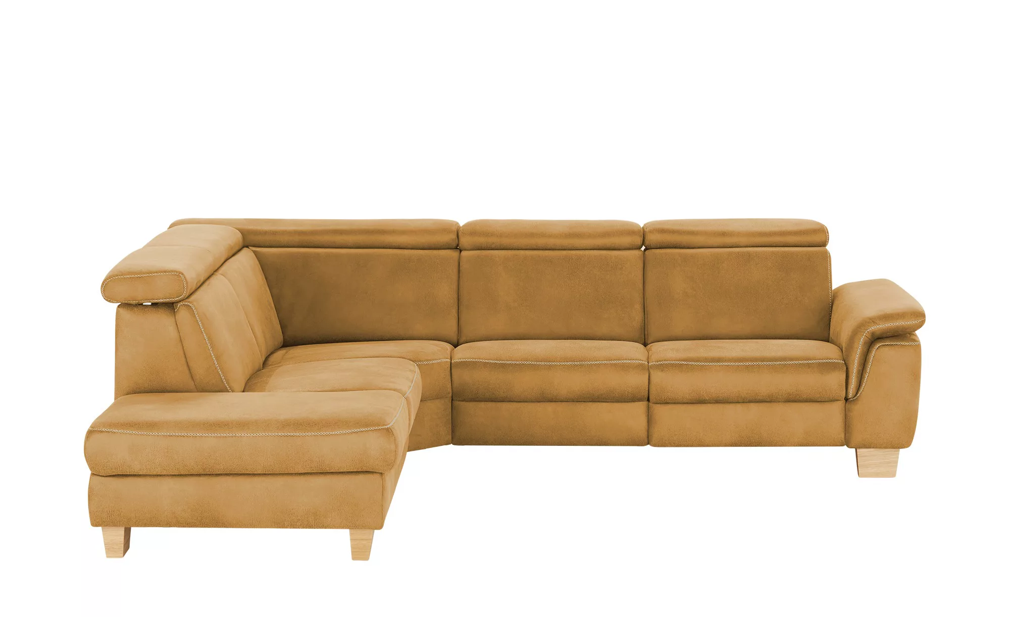 Mein Sofa bold Ecksofa  Beata ¦ gelb ¦ Maße (cm): B: 270 H: 80 T: 233 Polst günstig online kaufen