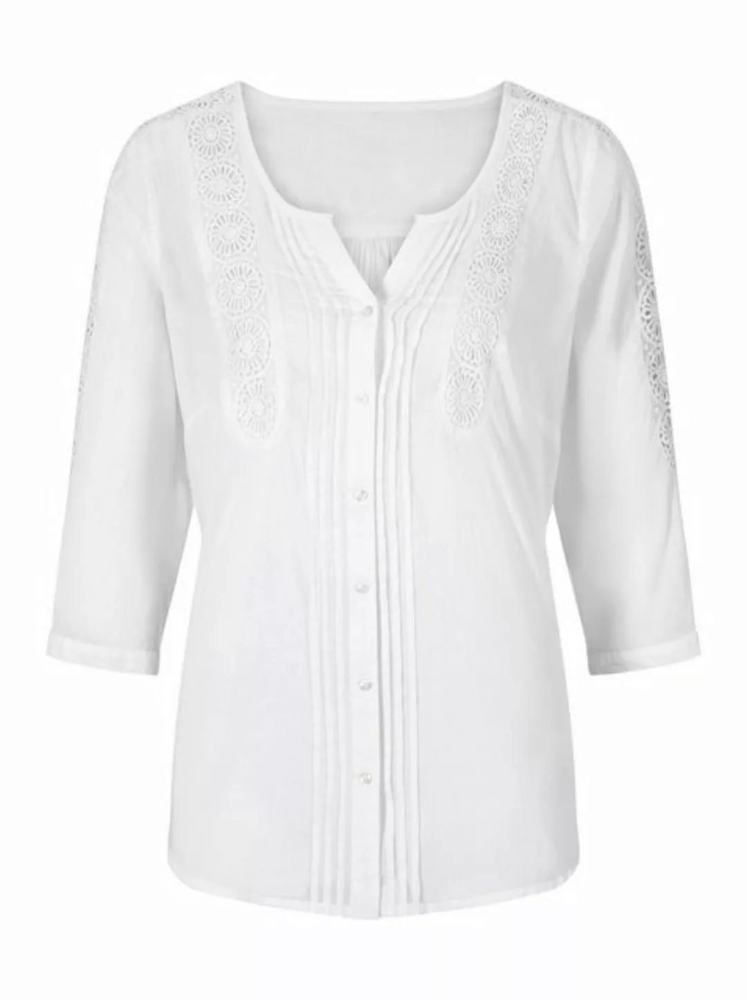 Witt Klassische Bluse Baumwollbluse günstig online kaufen