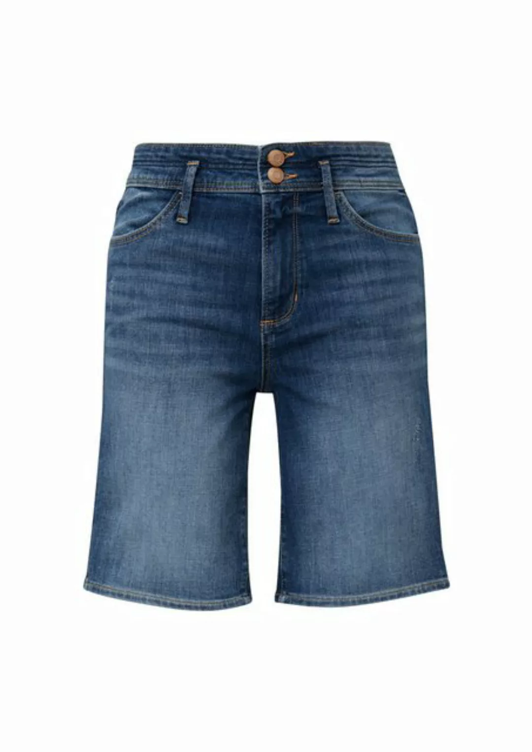 s.Oliver Jeansbermudas s.Oliver Bermuda Jeans Betsy in Blue (1-tlg) Einschu günstig online kaufen
