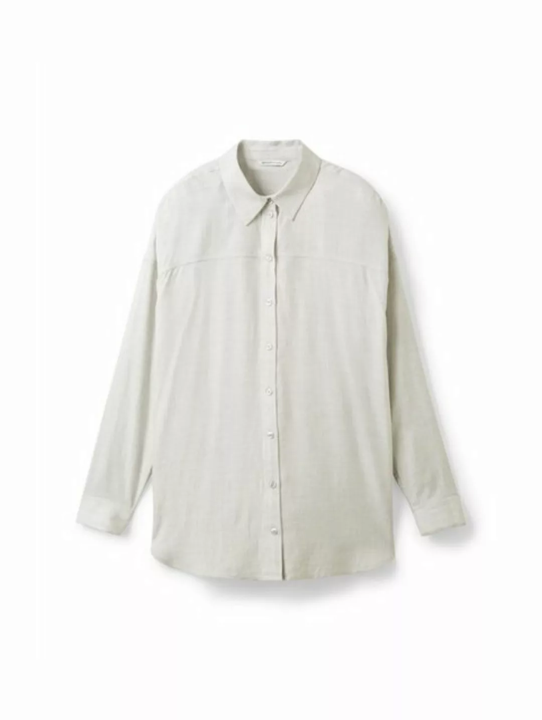 TOM TAILOR Blusentop long cozy shirt with yoke günstig online kaufen