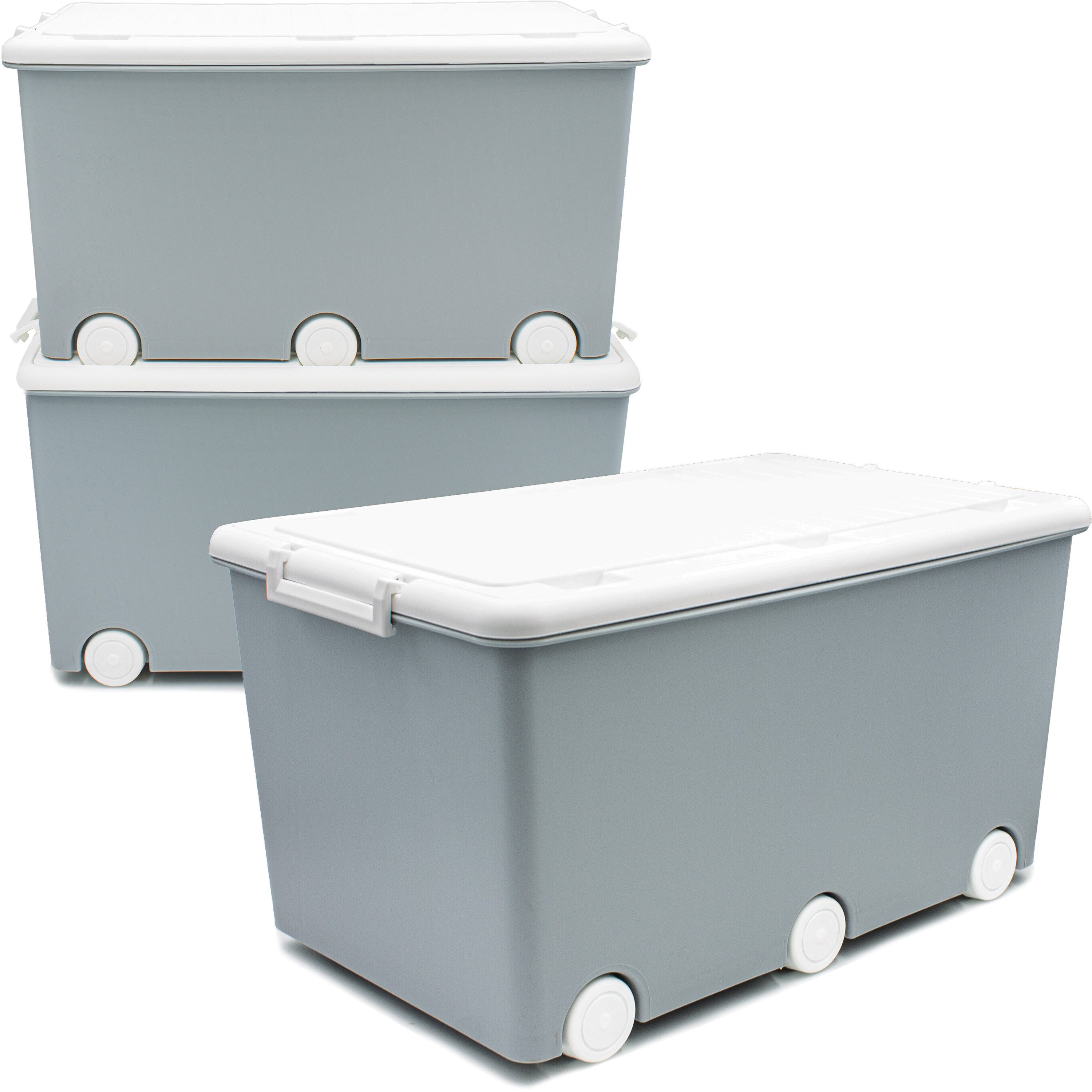Babykajo Aufbewahrungsbox (Boxen mit Rollen, 3 günstig online kaufen