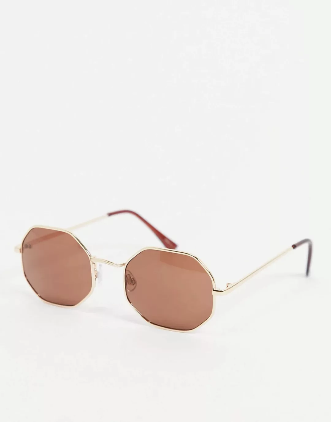 Madein. – Sechseckige Sonnenbrille-Goldfarben günstig online kaufen