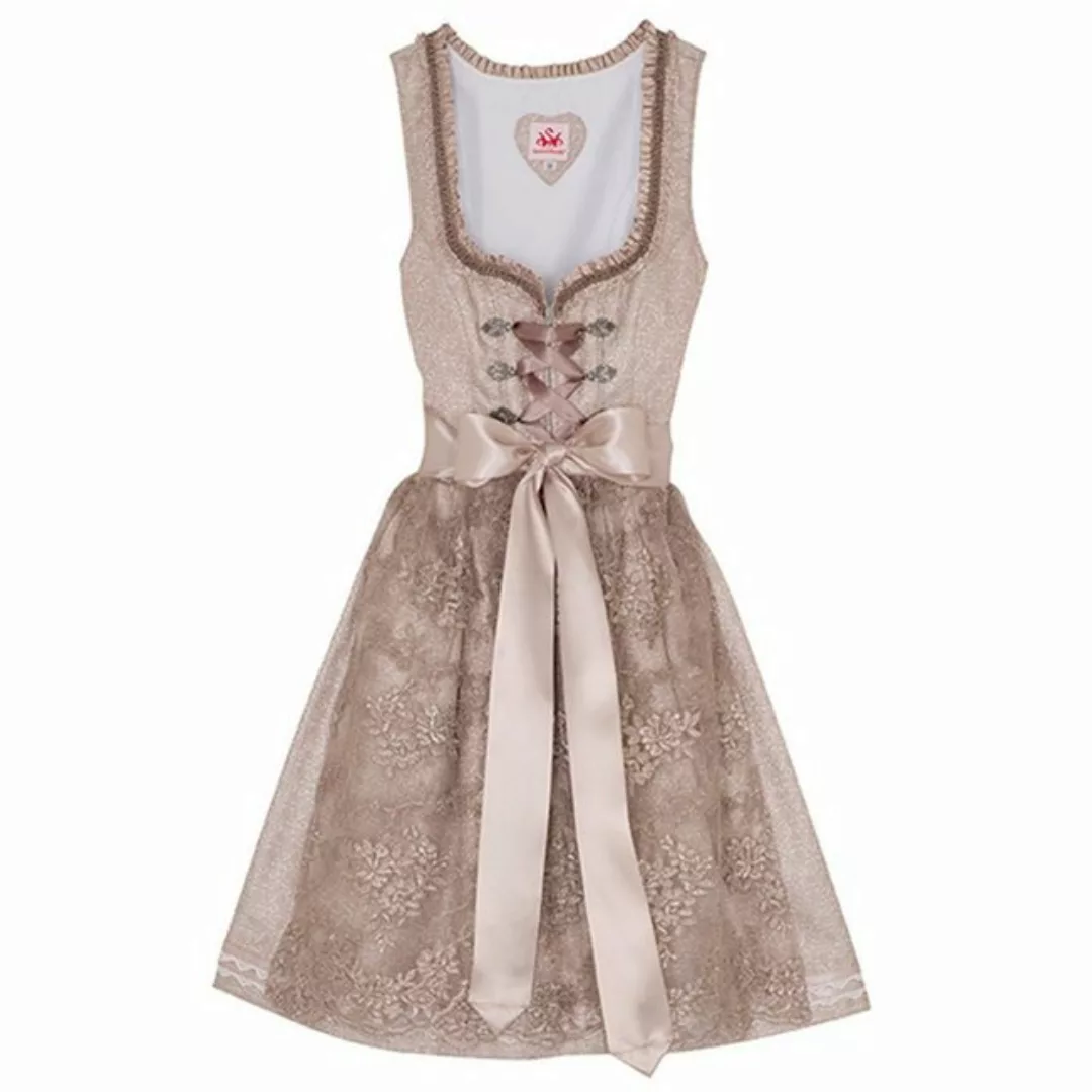 Spieth & Wensky Dirndl Bari Dirndl 2-teiliges Midi-Dirndl Kleid Dirndl Trac günstig online kaufen