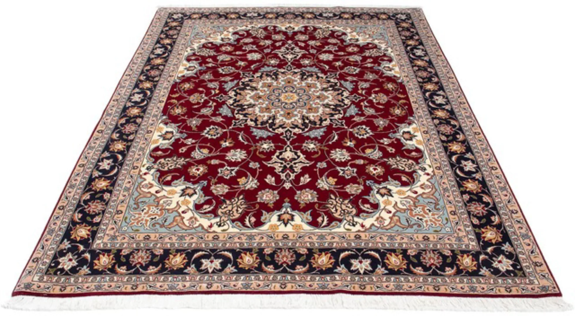 morgenland Orientteppich »Perser - Täbriz - Royal - 207 x 153 cm - dunkelro günstig online kaufen