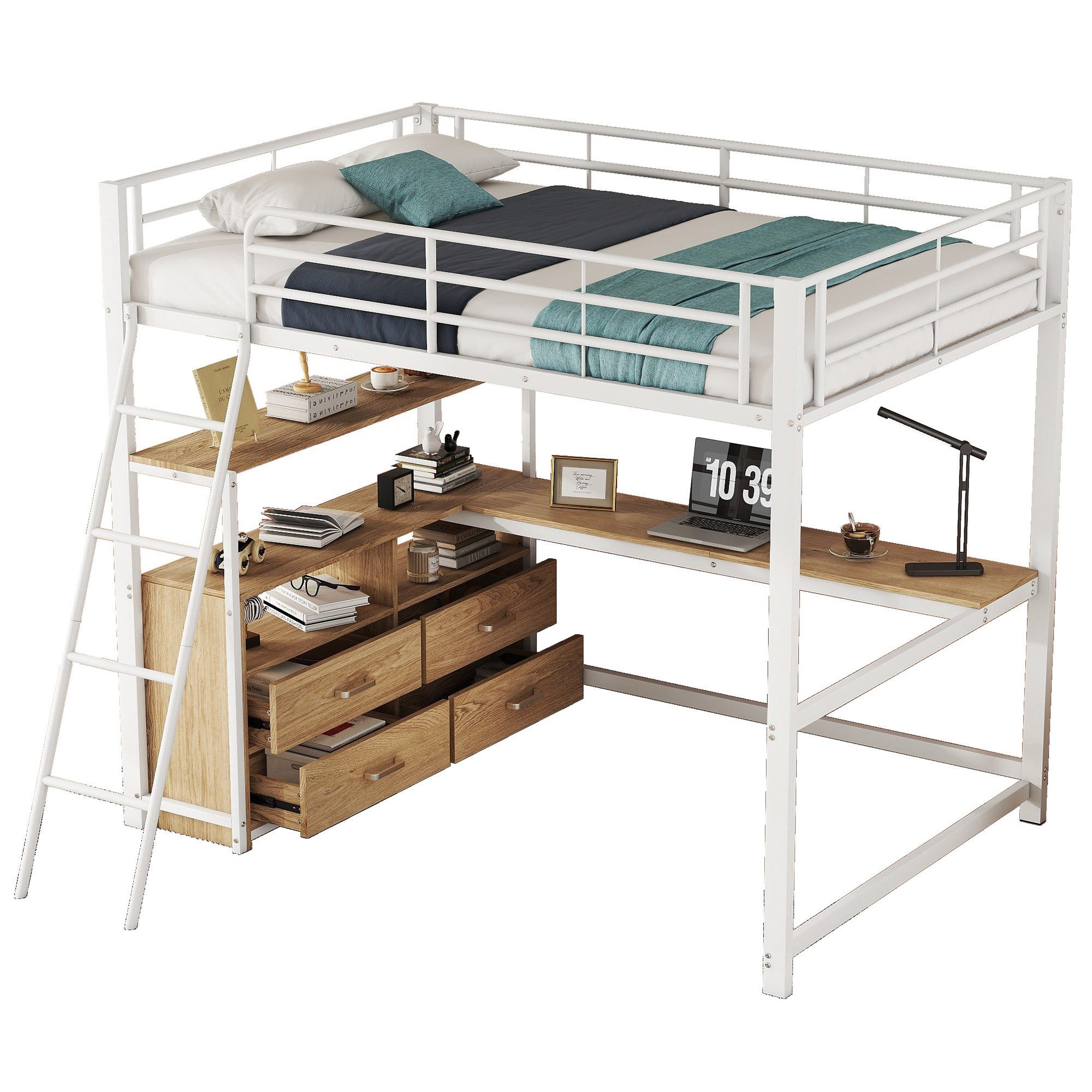 HAUSS SPOLE Kinderbett 140x200cm mit Schubladen, günstig online kaufen