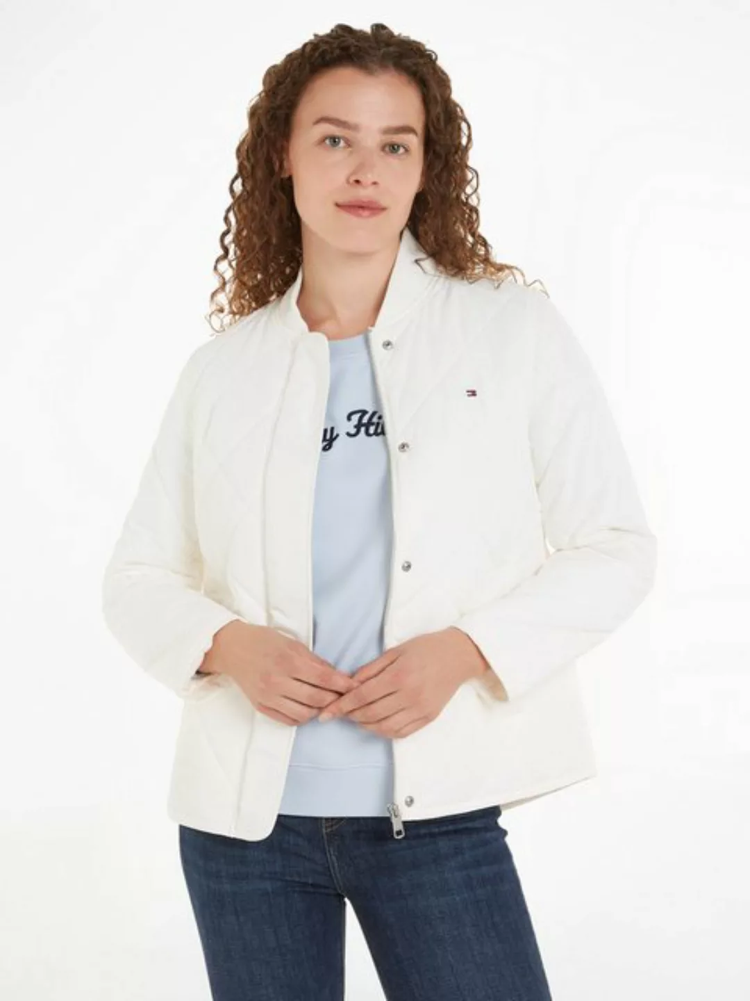 Tommy Hilfiger Steppjacke "LW QUILTED BOMBER JACKET", mit leichter Wattieru günstig online kaufen