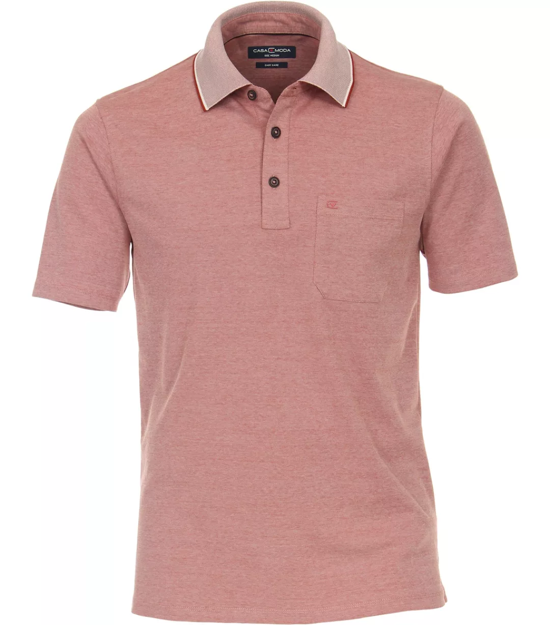 CASAMODA Poloshirt "CASAMODA Polo-Shirt uni" günstig online kaufen