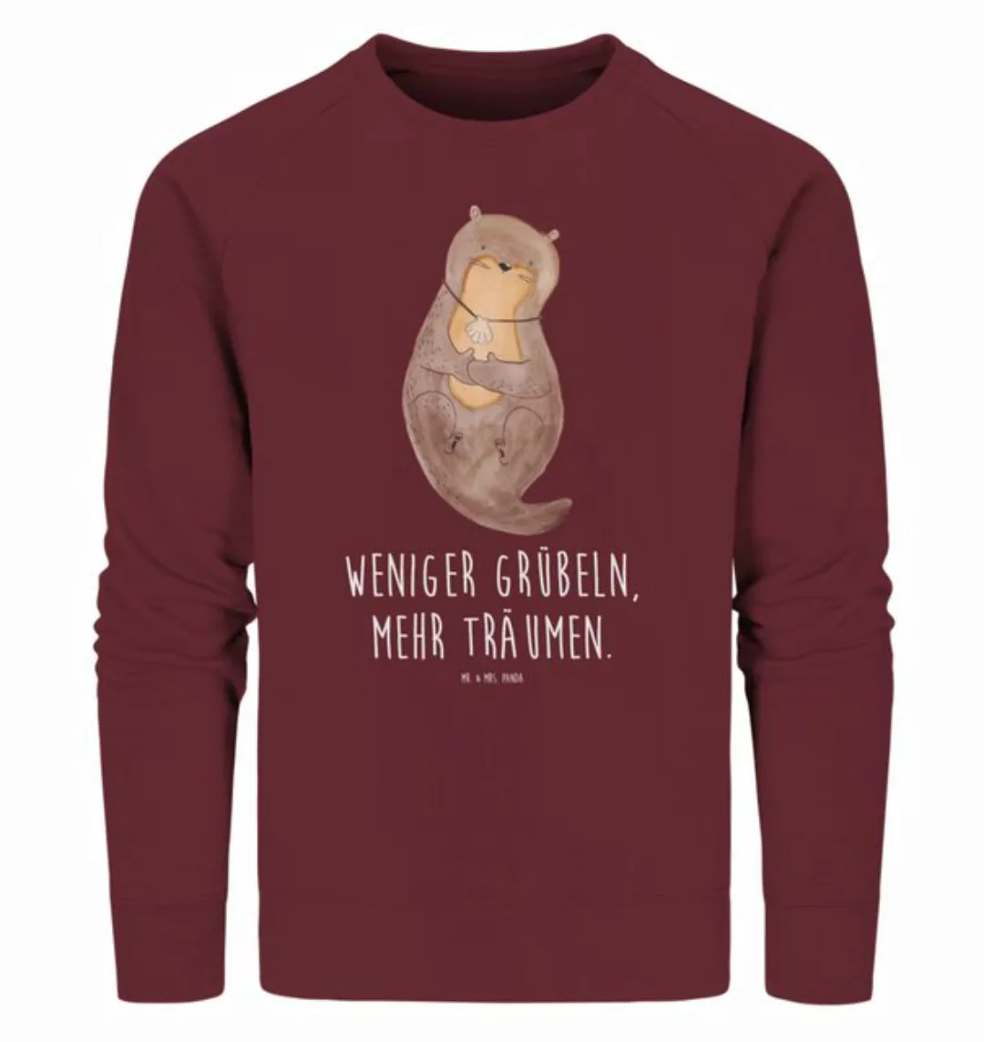 Mr. & Mrs. Panda Longpullover Größe XS Otter Muschel - Burgundy - Geschenk, günstig online kaufen