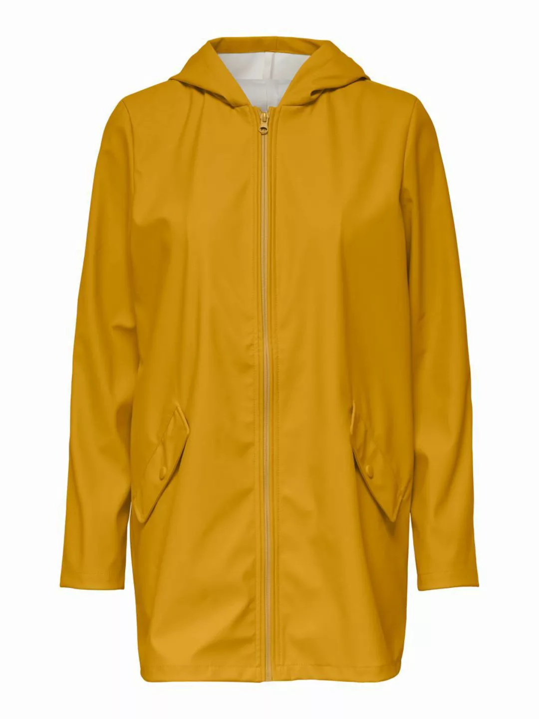 ONLY Kapuzen- Regenjacke Damen Gelb günstig online kaufen