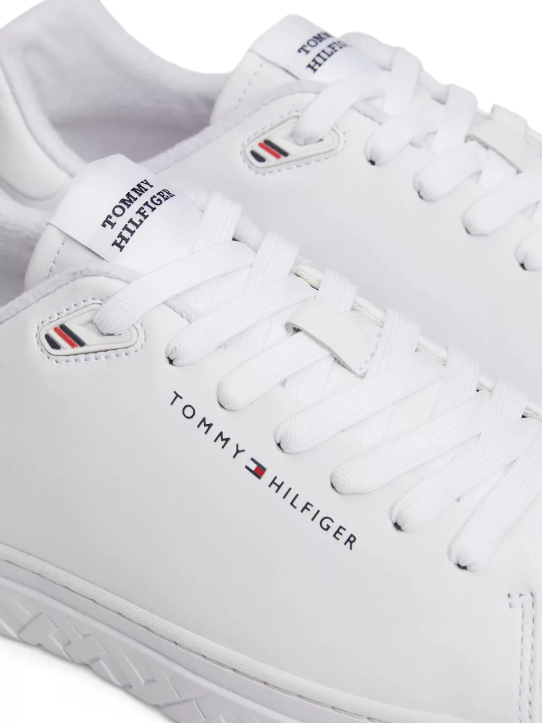 Tommy Hilfiger Sneaker "COURT THICK CUPSOLE LEATHER", Plateau, Freizeitschu günstig online kaufen