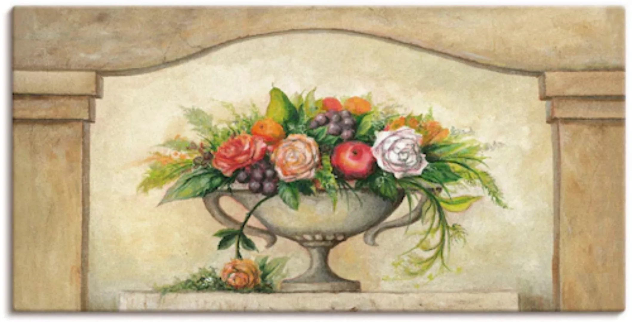 Artland Leinwandbild »Fresco Stillleben«, Arrangements, (1 St.), auf Keilra günstig online kaufen