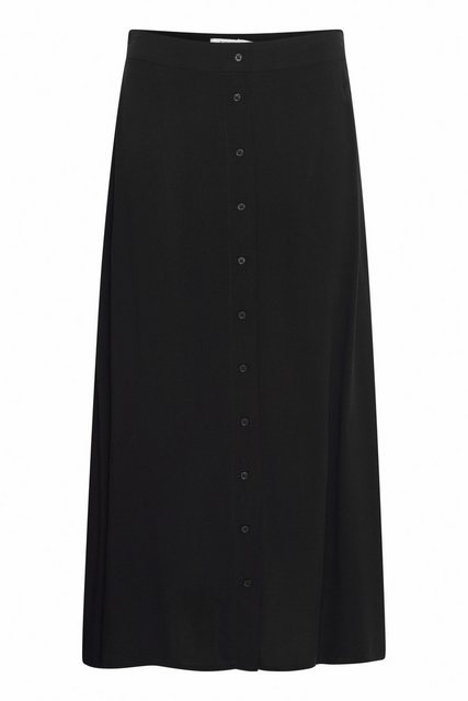 b.young A-Linien-Rock BYMMJOELLA MIDI SKIRT 2 - sommerlicher Rock mit Knopf günstig online kaufen