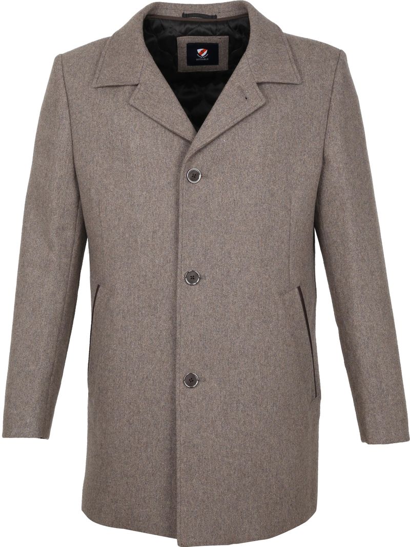 Suitable Geke Coat Braun - Größe 52 günstig online kaufen