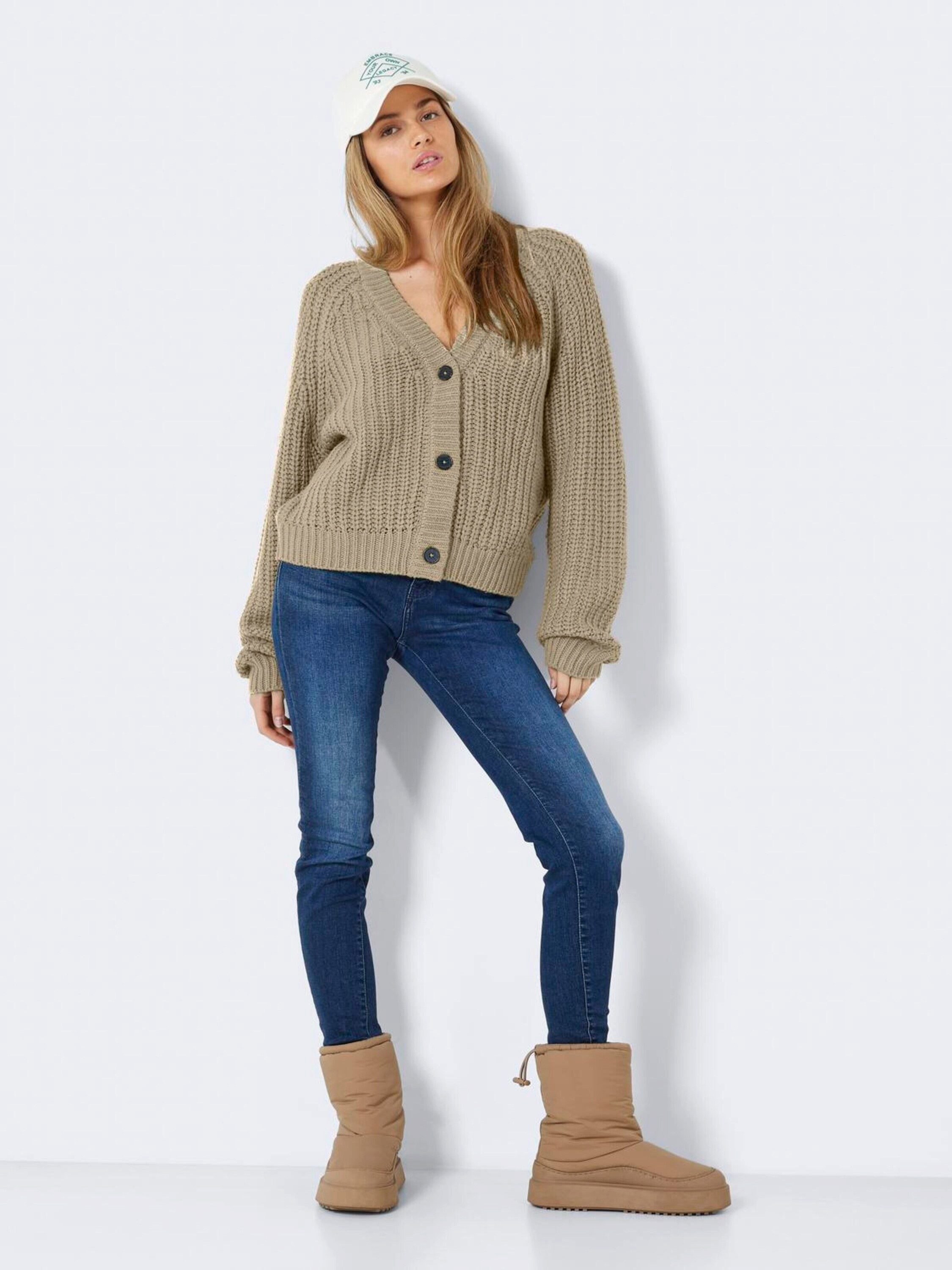 Noisy may Strickjacke NMCHARLIE L/S V-NECK günstig online kaufen