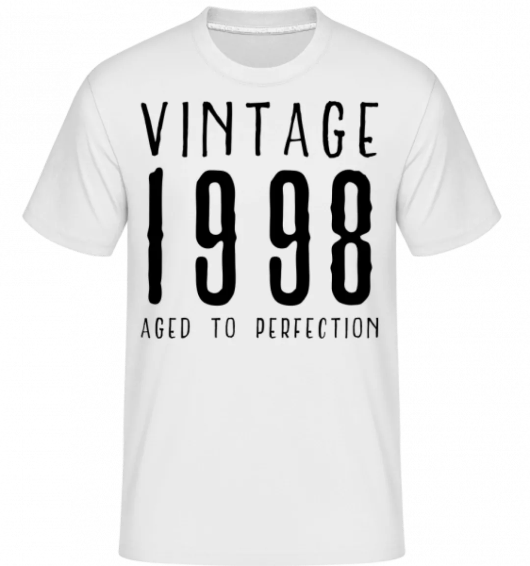 Vintage 1998 Aged To Perfection · Shirtinator Männer T-Shirt günstig online kaufen