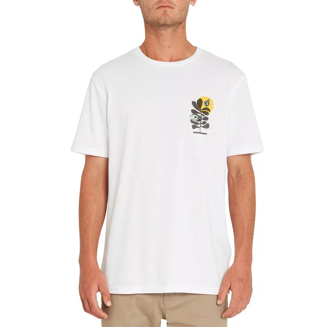 Volcom Comvol Heather Kurzärmeliges T-shirt XL White günstig online kaufen
