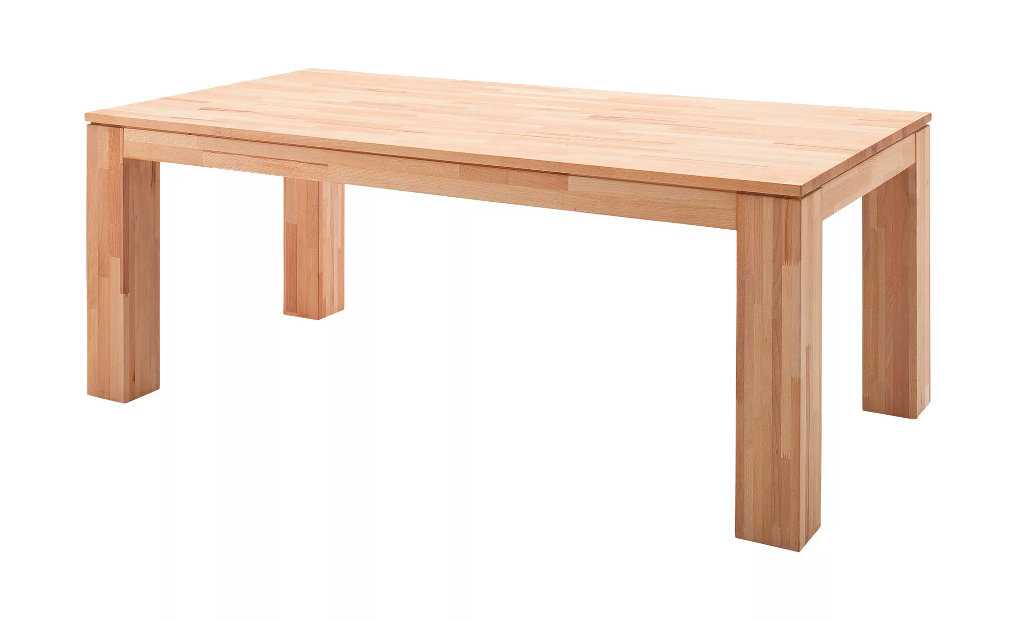 Woodford Massivholztisch ausziehbar  Vona - holzfarben - 100 cm - 77 cm - T günstig online kaufen