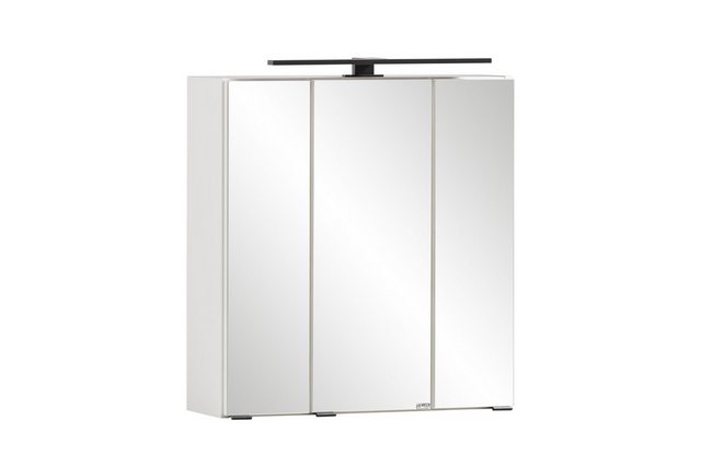 HELD MÖBEL Spiegelschrank in weiß - 60x64x20cm (BxHxT) günstig online kaufen