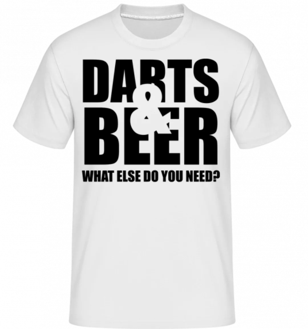 Darts And Beer · Shirtinator Männer T-Shirt günstig online kaufen