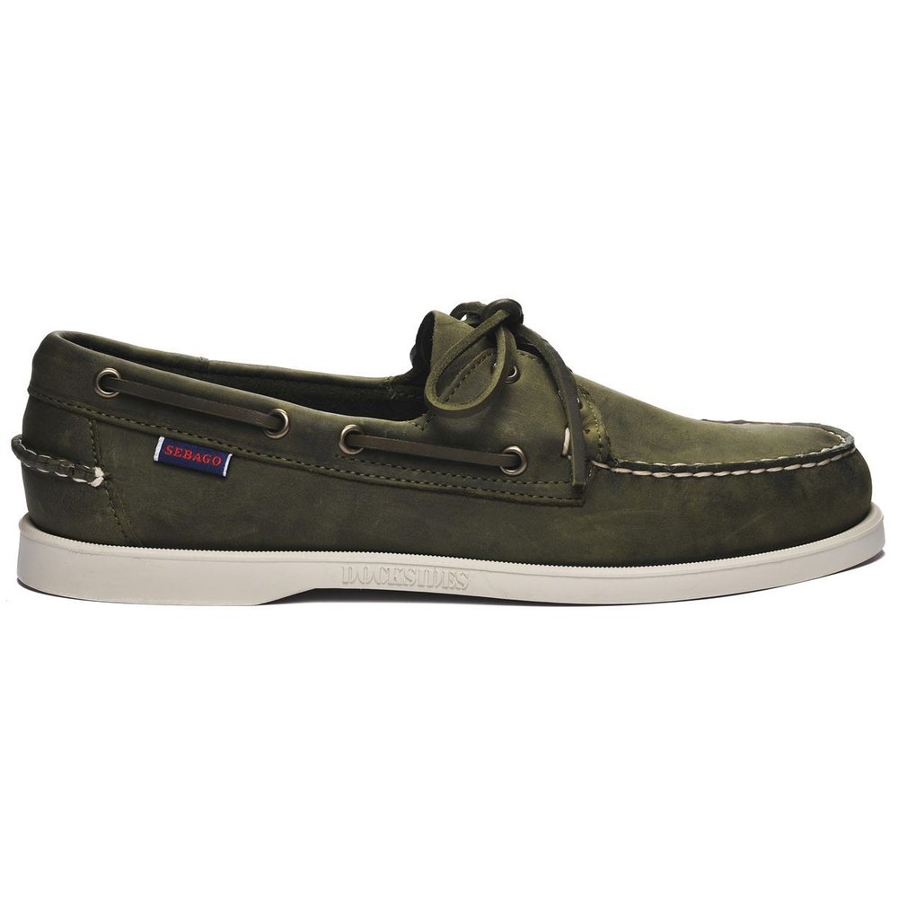 Sebago Docksides Crazy Bootsschuhe EU 39 Green Militaire günstig online kaufen