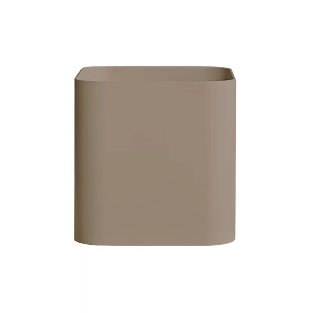 Gandia Blasco - Sonora 1 Blumentopf - bronze/BxHxT 40x40x40cm/35 Liter günstig online kaufen