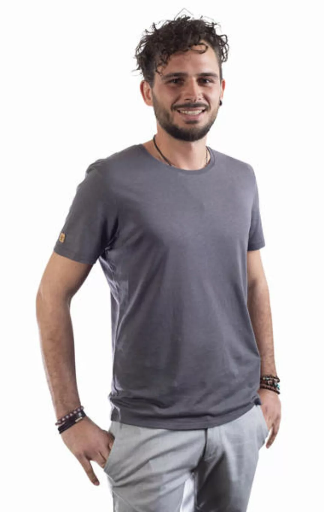 Modal Shirt Fairwear Für Herren "Basic" In Anthrazit günstig online kaufen