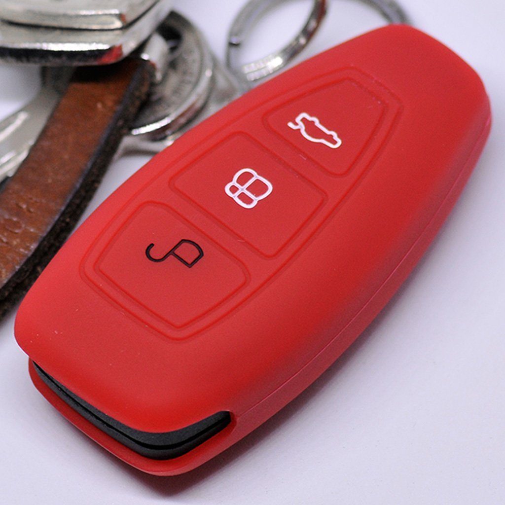 mt-key Schlüsseltasche Autoschlüssel Softcase Silikon Schutzhülle günstig online kaufen