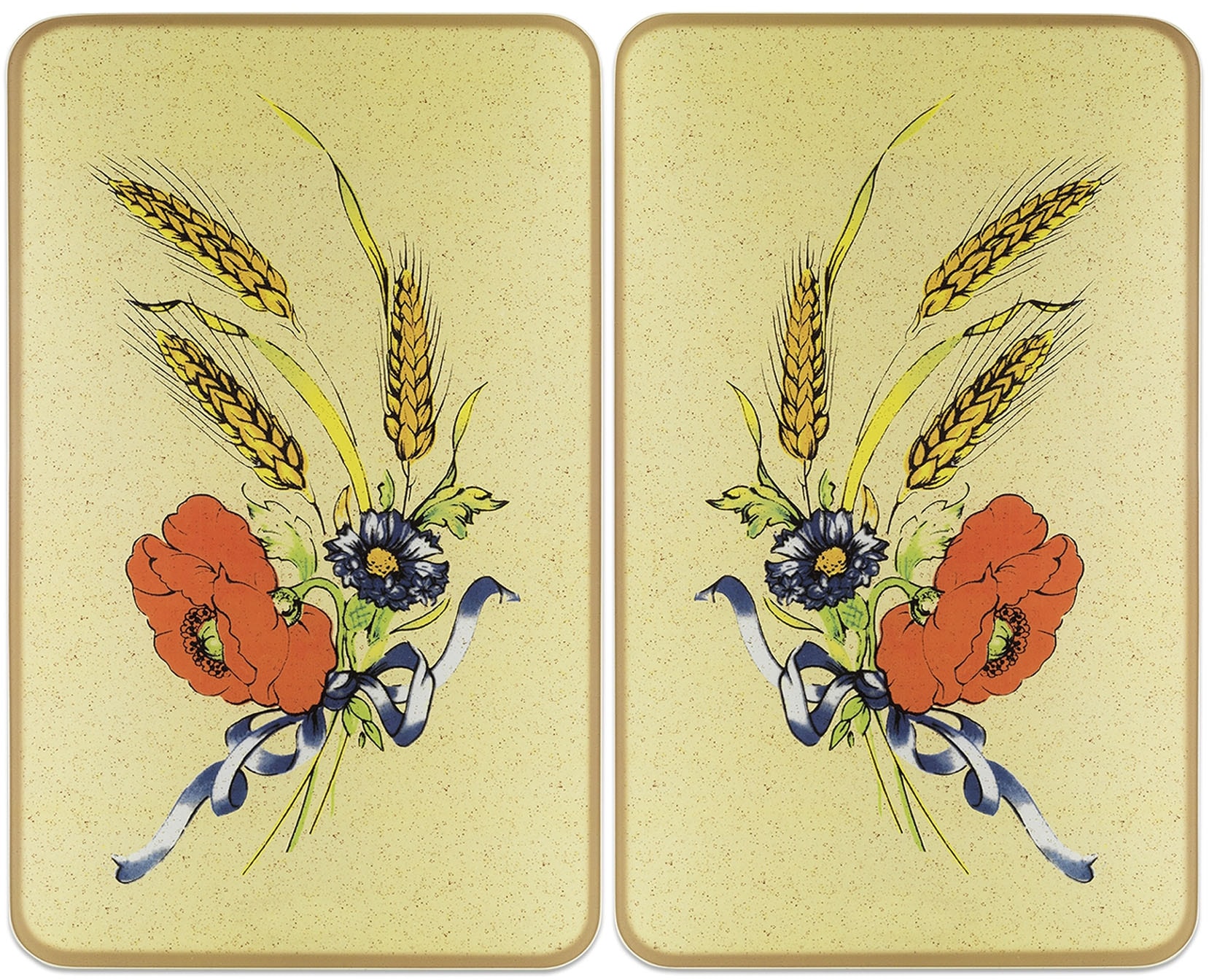 Maximex Herd-Abdeckplatte "Universal Modell Kornblumen", (Set, 2 tlg.), Her günstig online kaufen