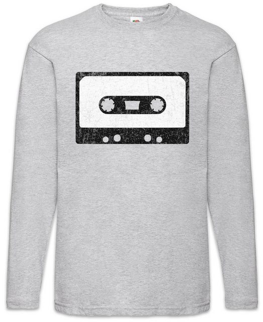 Urban Backwoods Langarmshirt Cassette Tape I Langarm T-Shirt Gitarre Band M günstig online kaufen