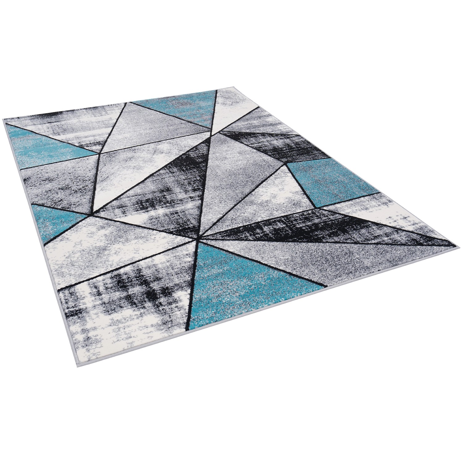 Pergamon Designer Teppich Brilliant Magic Blau 160x230cm günstig online kaufen