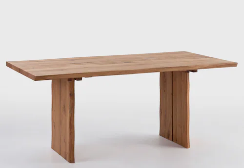 massivline&more Esstisch "Oviedo", aus Massivholz mit natürlich gewachsener günstig online kaufen
