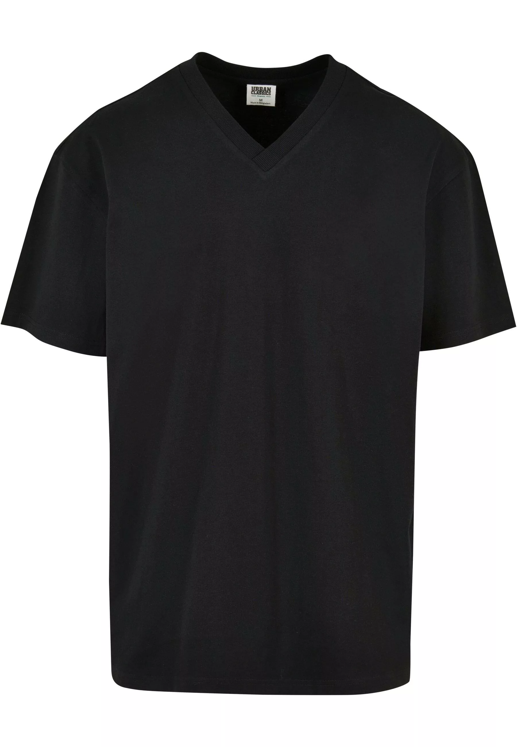 URBAN CLASSICS T-Shirt "Urban Classics Herren Organic Oversized V-Neck Tee" günstig online kaufen