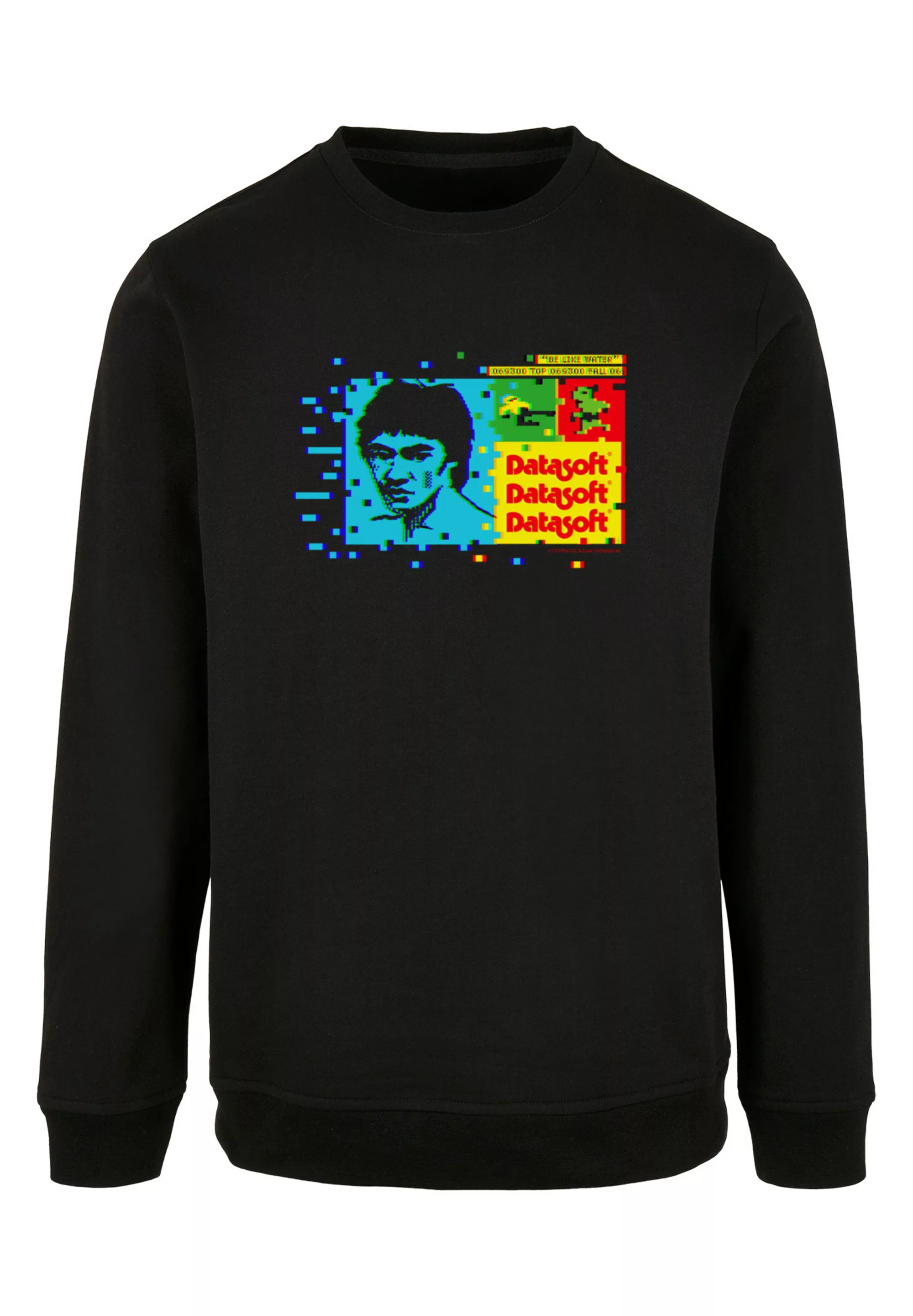 F4NT4STIC Kapuzenpullover "Retro Gaming Bruce Lee Be Like Water", Print günstig online kaufen