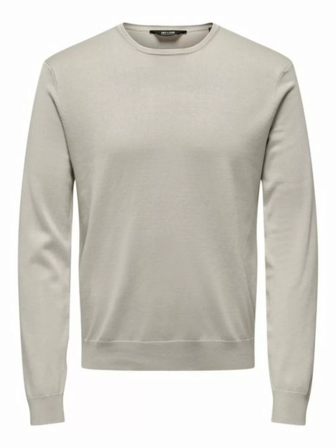 ONLY & SONS Rundhalspullover "ONSWYLER LIFE REG 14 LS CREW KNIT NOOS" günstig online kaufen