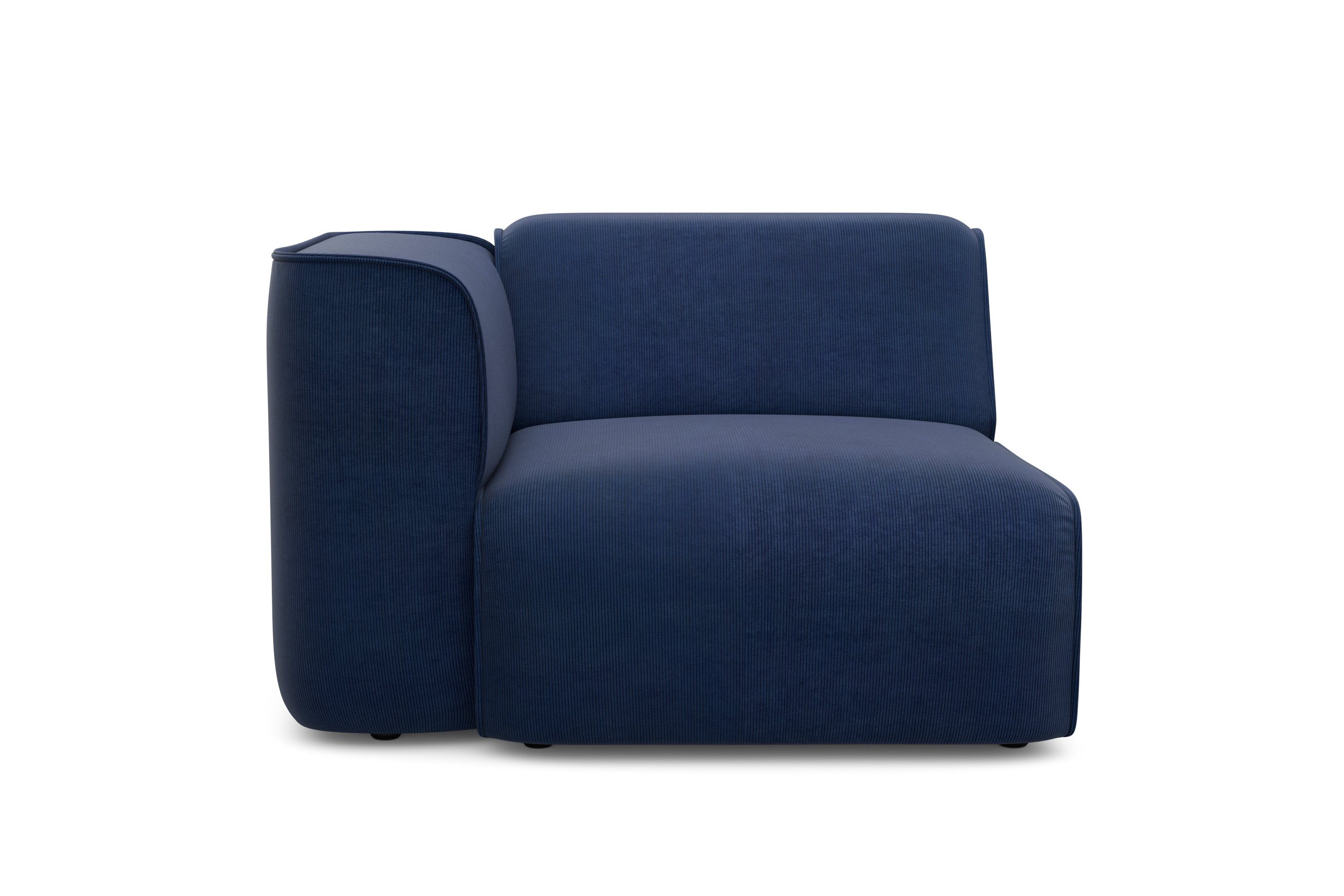 RAUM.ID Sessel "Merid Sofa-Eckelement, Maße B/T/H: 109/97/46 cm", als Modul günstig online kaufen